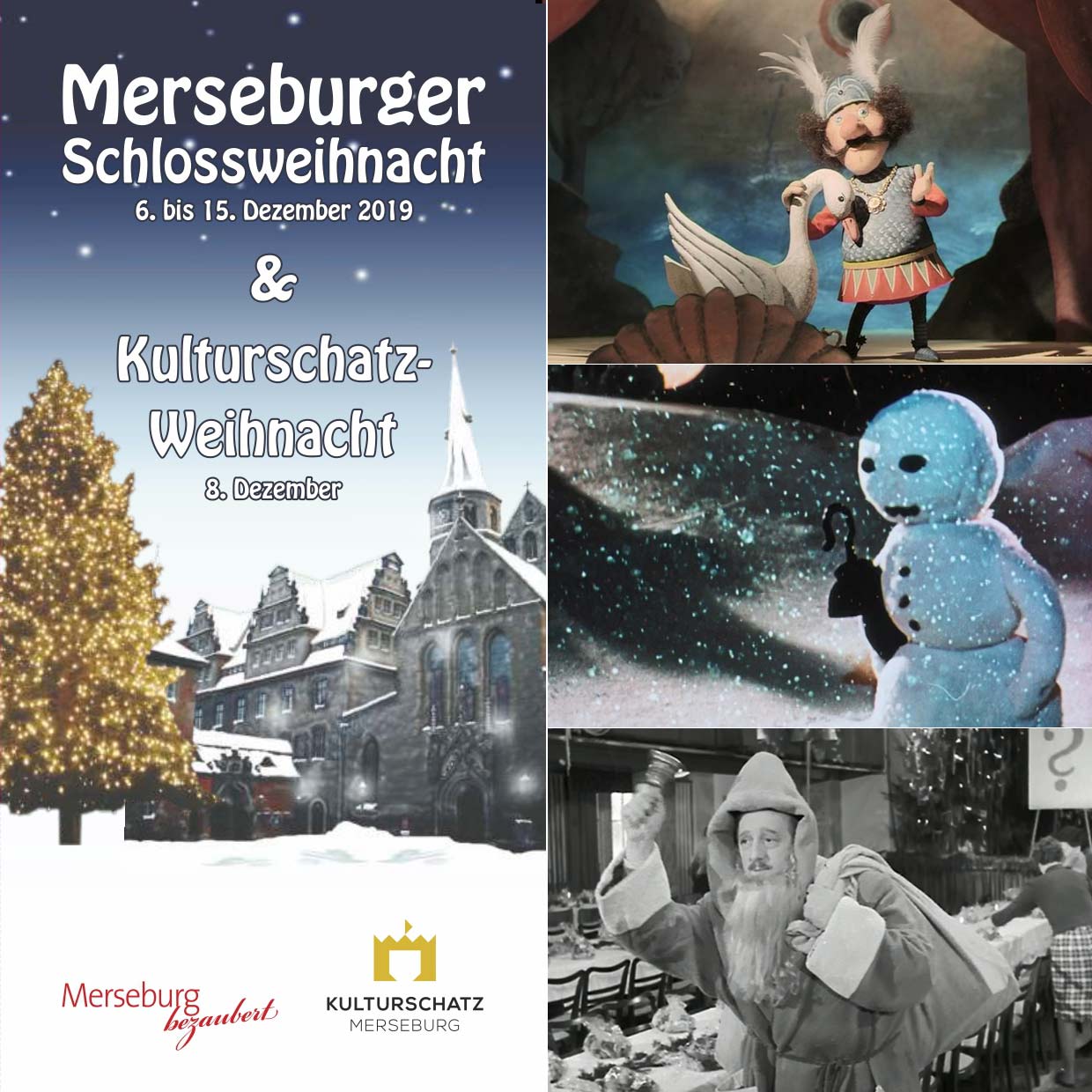 DEFA-Filme zur Kulturschatz-Weihnacht, u.a. 